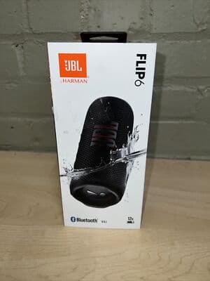 JBL Flip 6 سماعة بلوتوث محمولة – جديدة