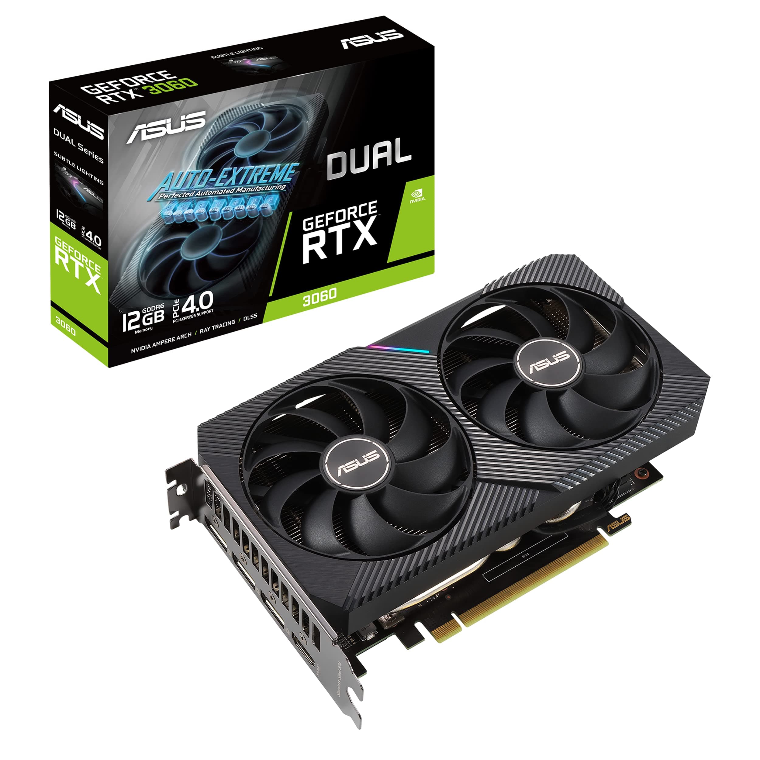 NVIDIA RTX 3060 12GB – ASUS DUAL